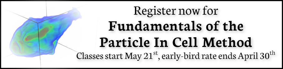 Plasma Simulations Class Registration