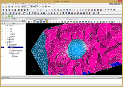 mesh generation in Salome